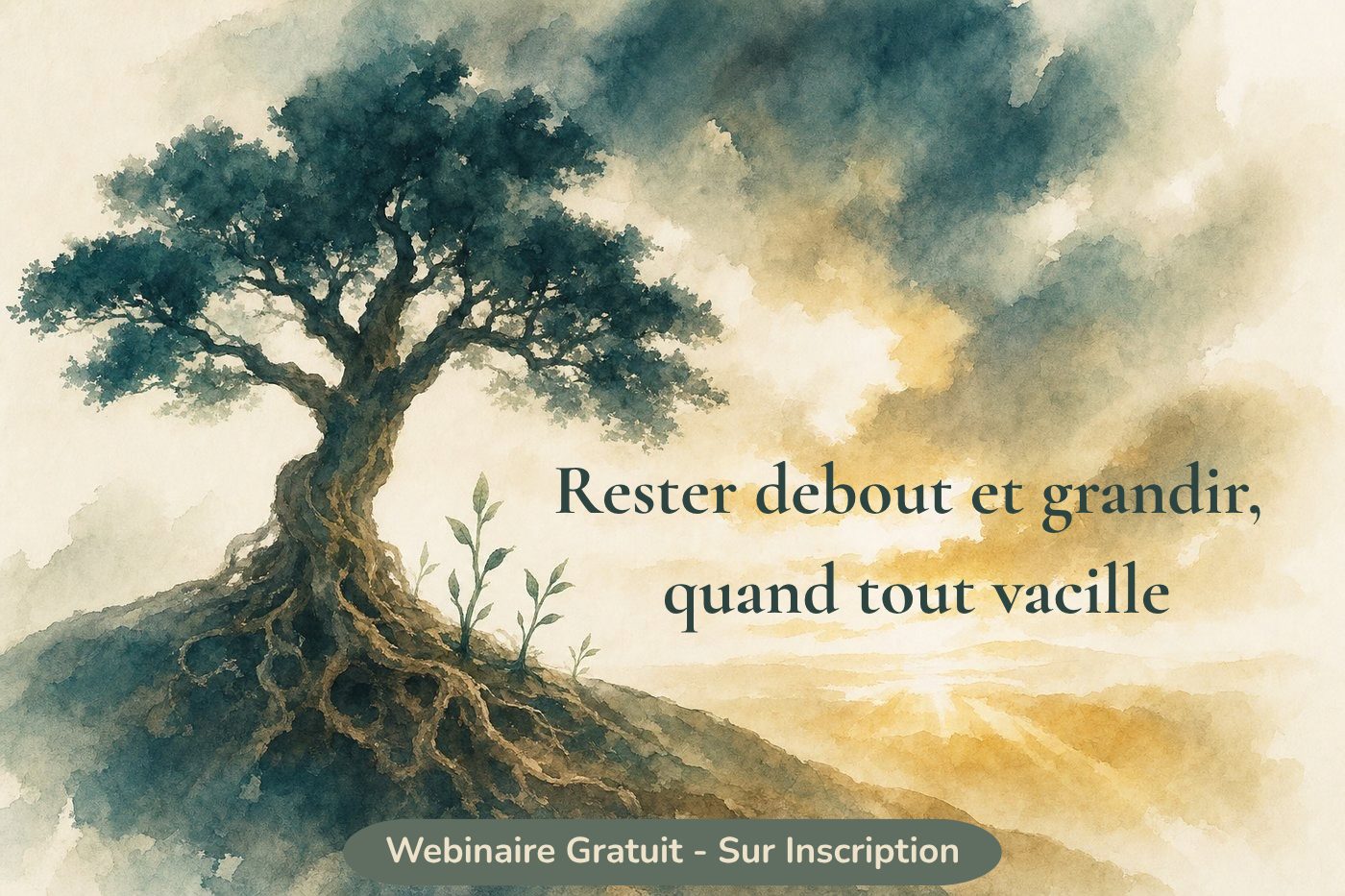 Webinaire : Rester debout et grandir, quand tout vacille